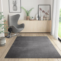 RUGURA - Alfombra Salón Moderna Unicolor Lavable Antideslizante Pelo Corto y Suave - details 0