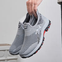 Zapatos De Verano Para Hombre Suela De Goma Transpirables Zapatillas Casuales Ligeros Malla Moda Caminar Senderismo 2024 - details 2