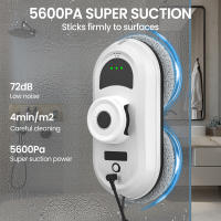 5600pa Home Window Auto Spray Limpieza Robot Aspirador Múltiples Modos Inteligentes de Limpieza de Ventanas Trabajo Automático Mando a Distancia Inteligente Seguro Anti Caída Limpia Cristales Eléctrico - details 4