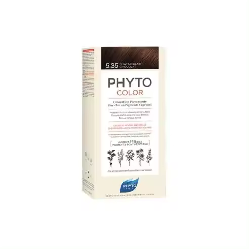 PHYTOCOLOR VEGETAL 5.35 CASTAÑO CLARO CHOCOLATE - 1
