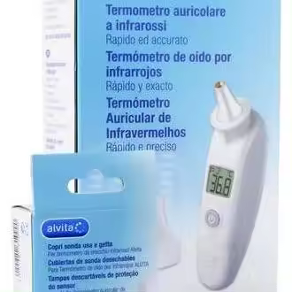 Alvita Termómetro De Oído: Cubiertas Sonda 1Ud - 1