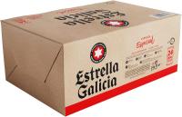Estrella Galicia Especial - Cerveza Lager Especial, Pack de 24 Latas x 33 cl, Sabor Ligero y Amargo, Aroma a Lúpulo, 5,5% Volumen de Alcohol CERVEZA CALIDAD Y SABOR TOP - details 1