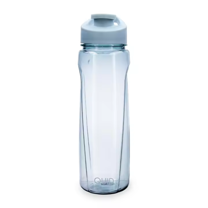 QUID QUIDATE Botella Transporte Plástico 720ML Azul Brillo Facil de limpiar Libre de bpa - 1