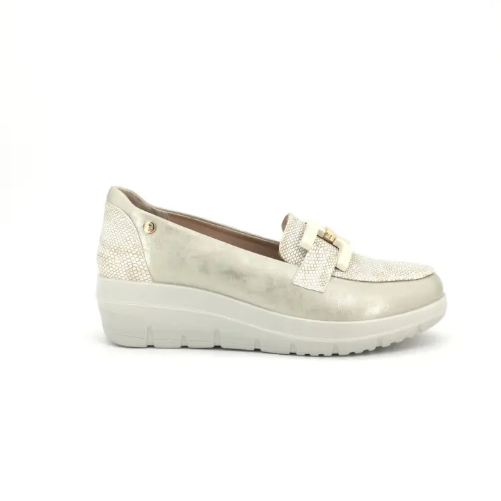 Mocasín MySoft para mujer, mod.24310, Mocasín MySoft ligero con cuña - 1