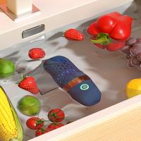 Purificador de Frutas y Verduras con Tecnología de Iones OH, Esterilización en Forma de Cápsula, Temporizador Mecánico, Capacidad de 8L, para Limpiar Granos, Arroz, Carne y Mariscos (Azul) - details 9