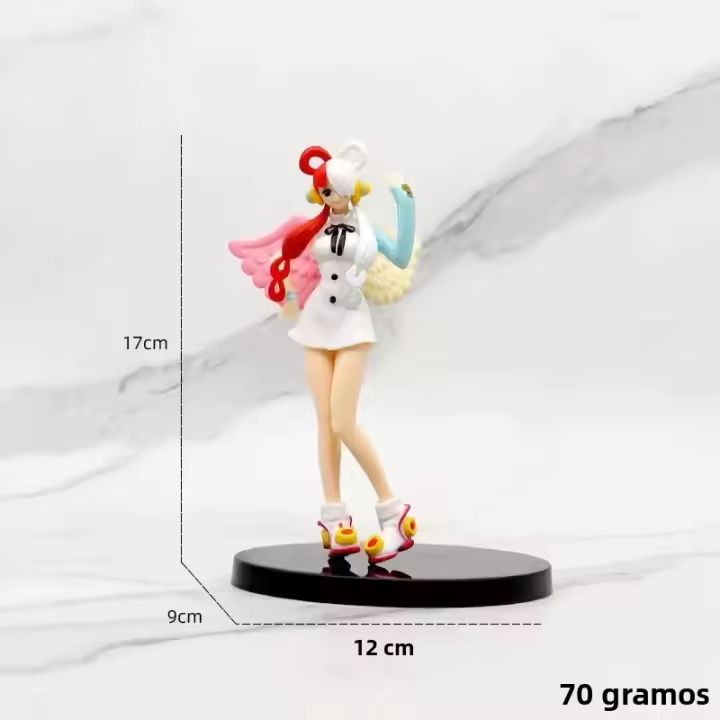 Figura De Anime OnePiece Con Personajes Nami Uta Luffy Zoro Sanji Robin Shanks Modelo Para Regalo De Niños Material PVC - 1
