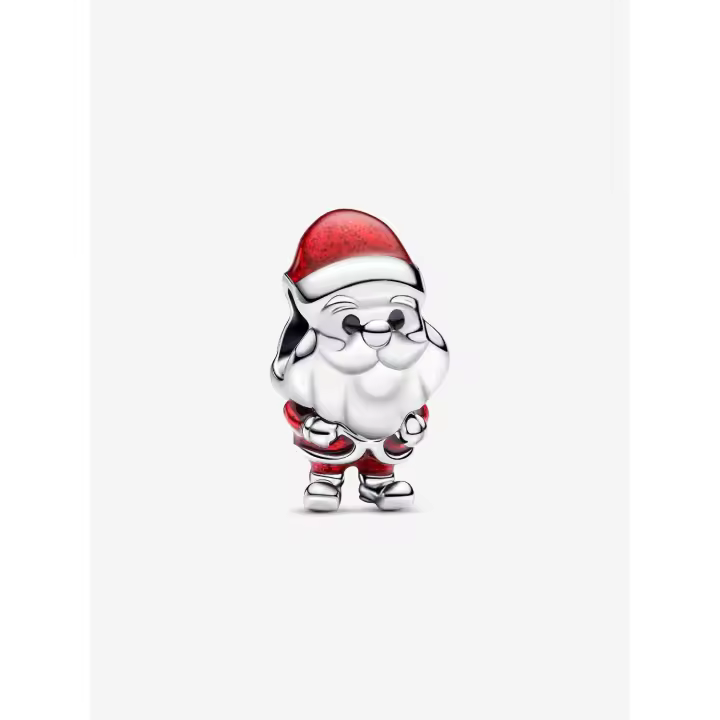 Charm Pandora Papá Noel Feliz Plata de primera ley 79359301 - 1