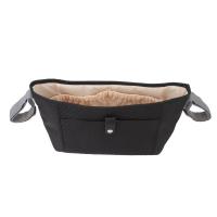 Bolsa para cochecito de Bebe, Bolsa para cochecito Universal de Nailon impermeable with multiples bolsos de gran capacidad para Exterior, color Negro W - details 1