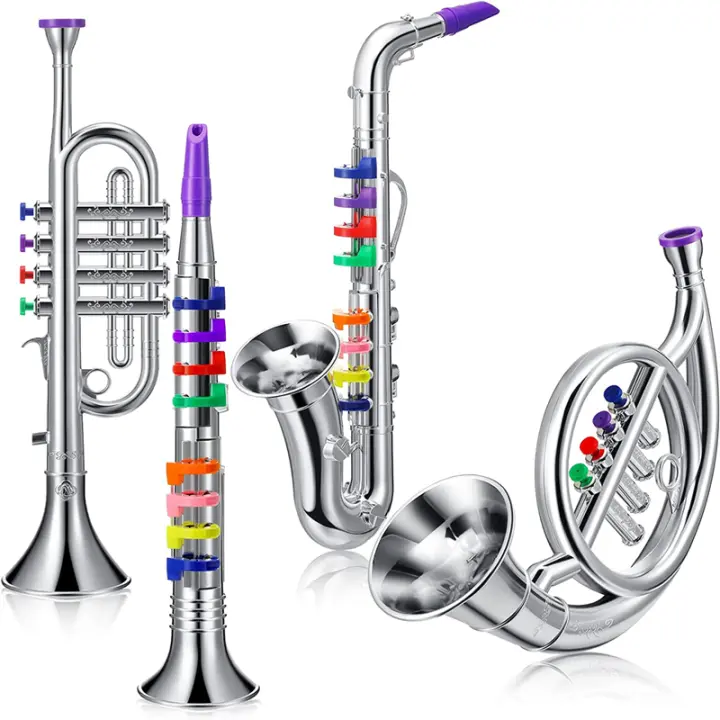 Juguete Musical De Imitación De Clarinete Fagot Y Trompeta Para Niños Y Niñas Herramienta Educativa De Aprendizaje Temprano - 1