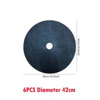 6PCS Anillo De Cobertura Para Árboles No Tejido Protector Antideslizante De 15cm-82cm Barreira De Maleza Para Jardinería - details 10