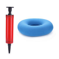 Cojín Donut De Soporte Para El Glúteo Con Inflador De Bola De Masaje Para Alivio Del Dolor De La Colón Y Hemorroides Medico Asiento Esfuerzo Tailbone - details 11
