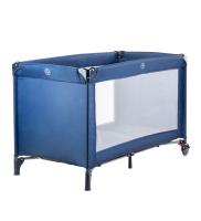 Asalvo Cuna de Viaje Baleares AZUL MARINO con 2 ruedas y frontales opacos referencia 22158 - details 0