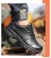 Zapatos De Seguridad Para Hombre Zapatillas De Punta De Acero Ligera Botas Impermeables Protección Industrial Para Los Pies Envío Gratis - details 13