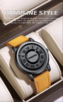 Reloj De Cuarzo Para Hombre BINBOND Lujo Superior Resistente Al Agua Con Correa De Cuero Alta Calidad Reloj De Pulsera Creativo Para Negocios Y Casual - details 1