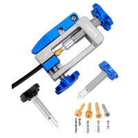 Herramienta De Reparación De Bicicleta 2 En 1: Frenos De Disco Hidráulico Y Cableado Con Agujas De Aceite Herramienta De Corte De Tubo Y Alicate De Cable BH59 BH90 - details 3