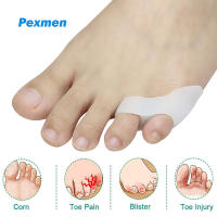 Pexmen-separador de dedos del pie 2 piezas, Protector Corrector para reducir el dolor de pies, callos, callos y ampollas - details 0