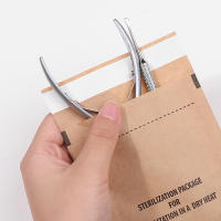 50/100Pcs Bolsas De Papel Kraft Desinfección Y Estéril Para Herramientas De Manicura Bolsa De Estéril Para Uñas Pouch De Desinfección Y Estéril - details 4