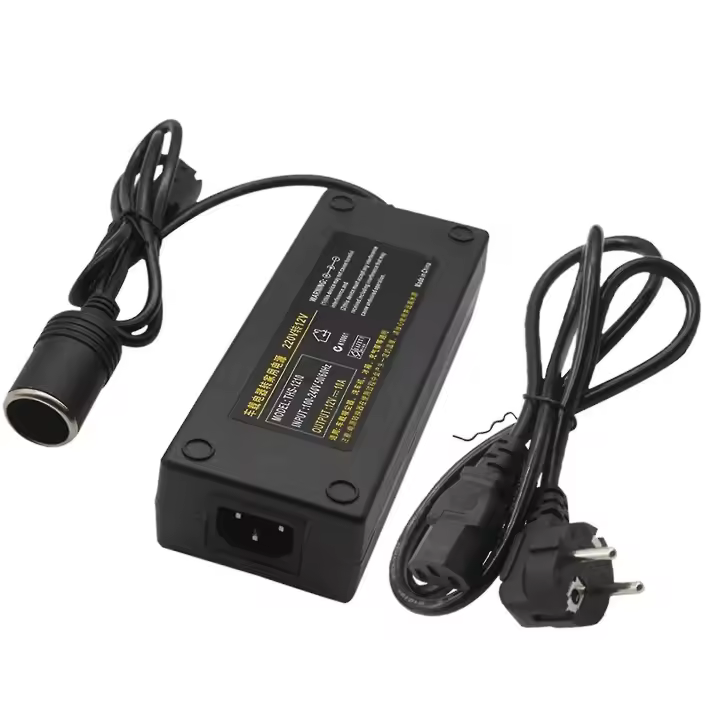 Convertidor de corriente para coche de 12 V, 15 A y 160 W, adaptador de corriente de 220 V a 12 V para coche, encendedor de cigarrillos para el hogar y el coche. - 1