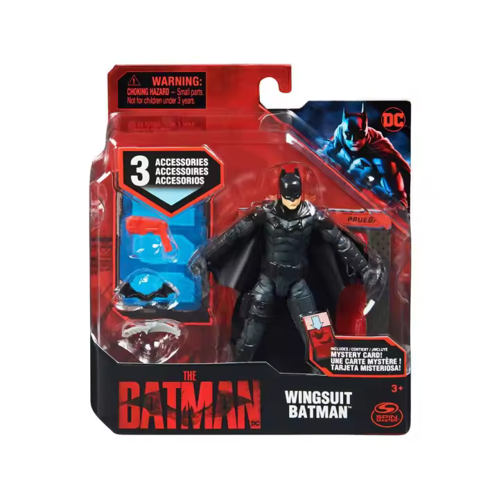 The Batman Figura 10 cm. con Accesorios Spin Master 6060654 Figuras de acción - 1