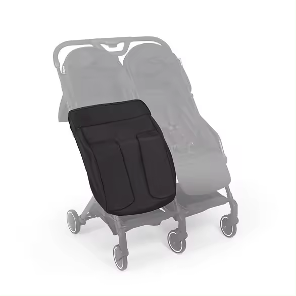 Cobre-pés para carrinho Adige Black, 1un Baninni - 1