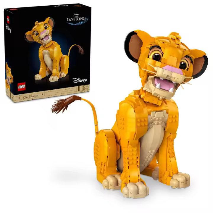 LEGO® | Disney El Rey León: Simba Joven Figura para construir creativa y coleccionable 43247 - 1