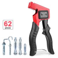 Juego De Tornillos Molly Para Ladrillo Y Pared De Yeso Anclajes De Metal Para Pared Hueca Con Herramienta De Ajuste Y Tornillos Resistentes - details 1