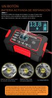 Cargador De Batería Para Motocicleta Y Coche 12V 6A Inteligente Automático Rápido Poder Carga Wet Dry Ácido De Plomo LCD - details 7