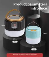 Lámpara De Camping LED De Alta Potencia Recargable Por USBLinterna Portátil Para Exterior Y EmergenciasIdeal Para BBQ Senderismo Y Fiestas Al Aire Libre - details 10