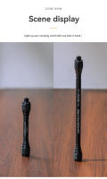 Adaptador De Tanque De Gas Aluminio Campingmoon BKZ26 Extension Rod De Aluminio Portátil Para Linterna Tamaño 9.05 Pulgadas - details 4