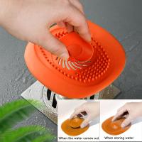 Tapón de drenaje de silicona universal, tubo de baño de silicona Ter Drenaje Catcher Plug Ter, tapones de drenaje de ducha de silicona para cocina, baño y lavandería - details 2