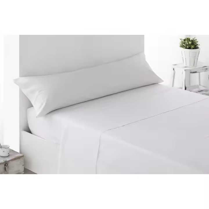 Juego De Sábanas Hostelería Roomers 50% algodón 50% poliester Color Blanco - 1