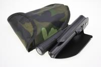 Shovel Plegable Portátil De Acero Inoxidable Para Camping Y Sobrevivencia Herramientas De Exterior 4 En 1 Mini Afilador Shovel - details 8