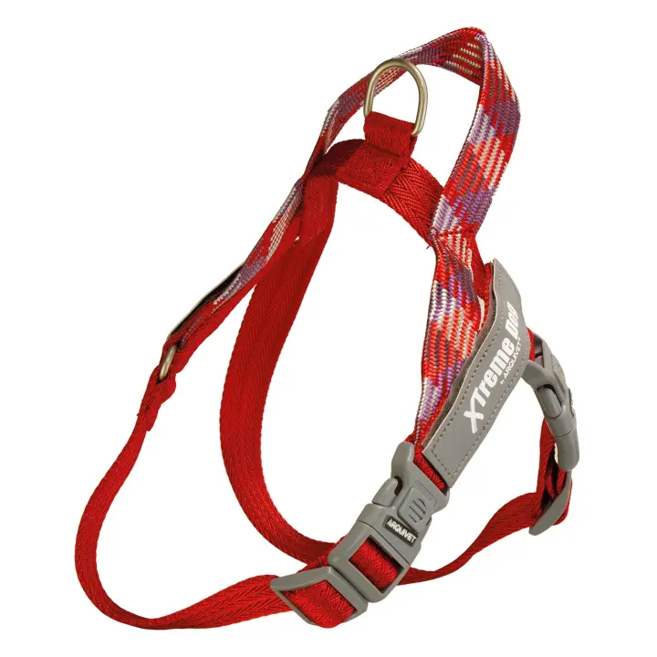 Arnés Xtreme Dog PIEMONTE Rojo M (52-75cm) - 1