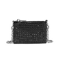 Bolso De Hombro Mini Jiomay Para Mujer Diseñador Lujo 2024 Con Diamantes Y Cadena Bolso De Fiesta Versátil Para Labial - details 3