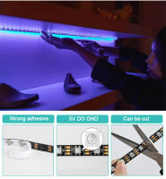Tira De LED WS2812B RGBIC Inteligente Con 30/60 Pixels Por Metro DC5V USB IP30/IP65/IP67 Luz Mágica Para Decoración De Habitaciones - details 7