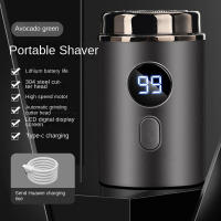 Mini Afeitadora Eléctrica De Pocke Para Hombres Recargable Por USB Uso Dual Seco Y Húmedo Viaje Portátil Afeitadora Rápida - details 5