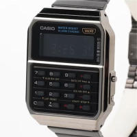 Reloj Casio calculadora ca-500wegg-1b correa de acero inoxidable - details 5