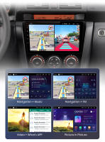 Junsun Radio Coche para Mazda 3 bk maxx axel 2004 2005 2006 2007 2008 2009 2010 2011 2012 2013 Inalámbrico CarPlay Android Auto AI Voice 2 din Pantalla Coche Android Auto Multimedia Navegación GPS Auto radio - details 20