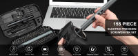 Juego De Destornilladores Eléctricos Mini 155 En 1 Con 140 Piezas Magnéticas S2 Herramienta De Reparación De Cámara De iPhone Y Cordless Power Tool - details 0