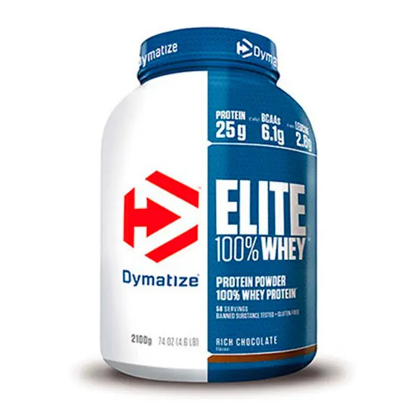 Dymatize Elite 100% Whey - 2170g - Proteina de suero aislada y concentrada. Para el desarrollo muscular y la recuperación después del entrenamiento - 1