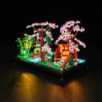Luz LED Lazishi 10315 Para Jardín Tranquilo Bloques De Construcción Regalo Accesorios De Iluminación Solo Luz Compatible Con Lego Material Plástico - details 2