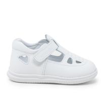 CRESCENDO SOFT-12 Zapatos primeros pasos bebé niño 31307 24V SANDALIA CALZADO RESPETUOSO BLANCO - details 2