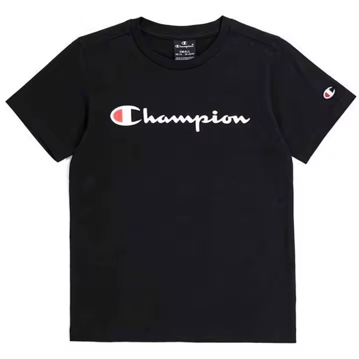 Camiseta de Manga Corta Champion  para hombre en color negro - 1