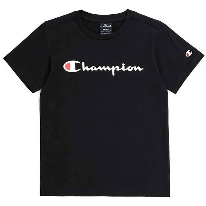 Camiseta de Manga Corta Champion  para hombre en color negro - 1