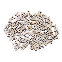 100pcs Pack Letras Y Números Decorativos Madera Para Niños Alfabeto Inglés DIY Educación Temprana Impresión De Palabras - details 7