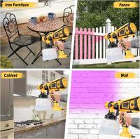 1400ML Electric Spray Gun Paint Steel Coating Airbrush 4 Nozzle Suitable For Furniture Cabinet Fence Wall Door DIY Work - details 7