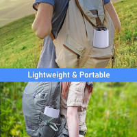 Lámpara De Camping LED Recargable Con Batería Integrada LT061 Para BBQ Y Tiendas Al Aire Libre Fuente De Energía Emergencia Y Candelabro Portátil Material ABS Duración De Iluminación 8h - details 5