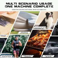 Secador De Pelo Turbo Black Storm 50000RPM Para Eliminar Nieve Y Polvo Ideal Para Invierno Compatible Con Batería Makita 18V - details 7