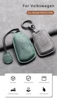 Funda De Leder Para Llave De Coche VW Volkswagen Golf 7 MK7 Tiguan MK2 Ateca Leon FR Ibiza Skoda Octavia Kodiaq Llavero De Cuero - details 1