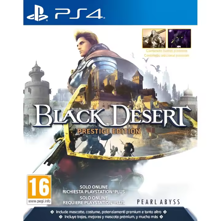 Black Dessert: Prestige Edition - PS4 - Nuevo Precintado - PAL España - 1